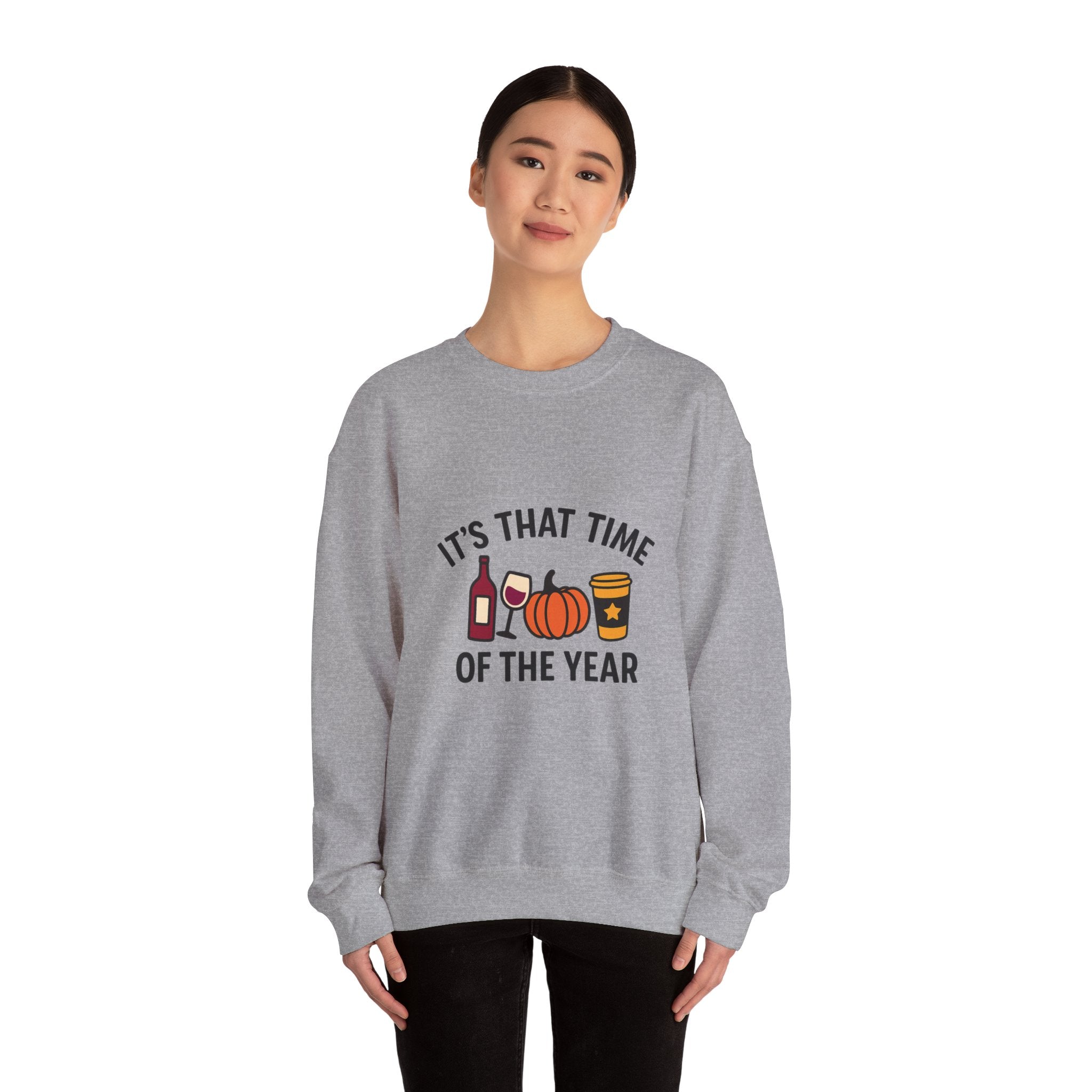 Fall Vibes Sweatshirt - Cozy Autumn Sweater, Seasonal Gift, Thanksgiving Apparel, Pumpkin Spice Lover, Casual Everyday Wear