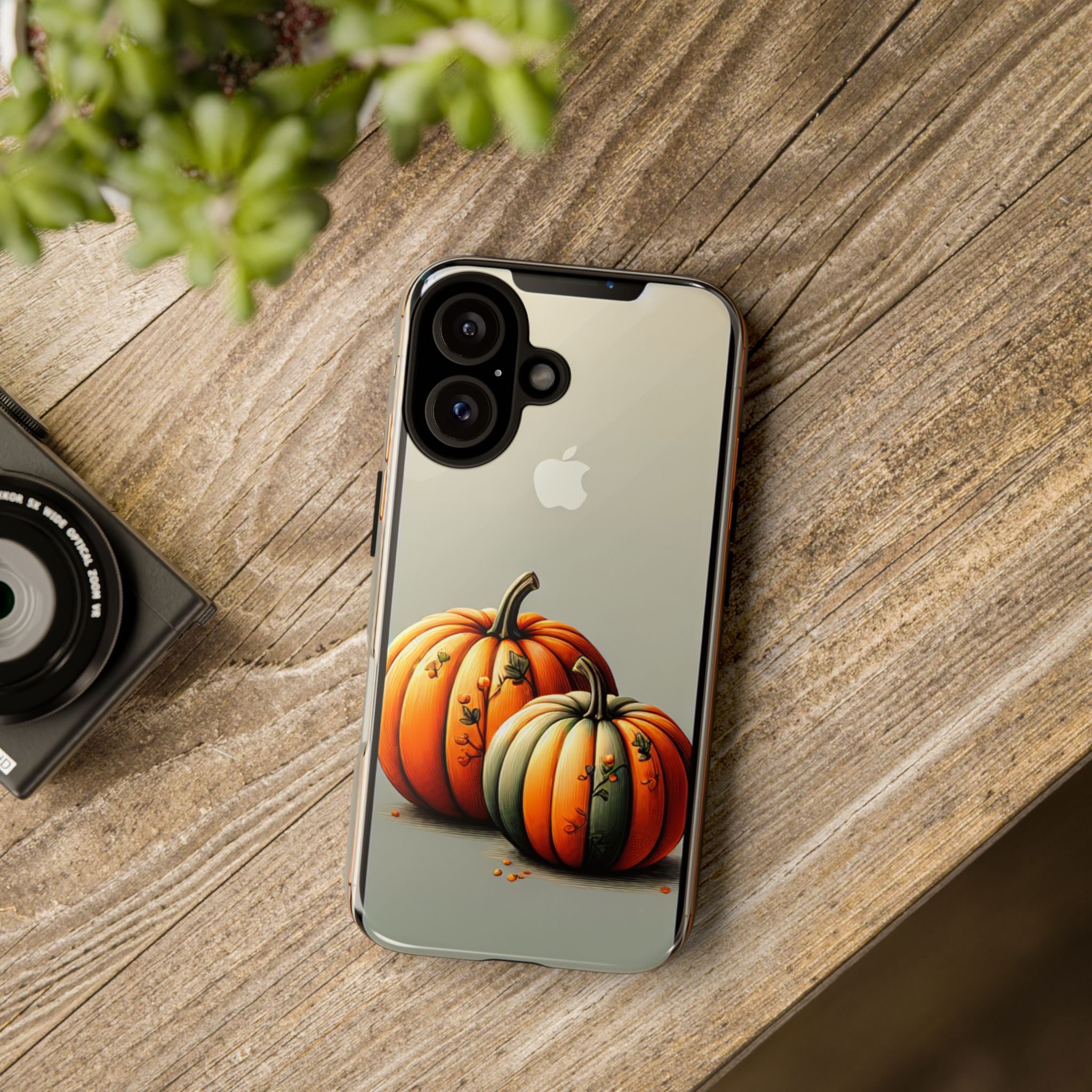 Pumpkin Phone Case, Fall Decor Accessory, Autumn Gift, Halloween Decoration, Cozy Vibes for All Occasions
