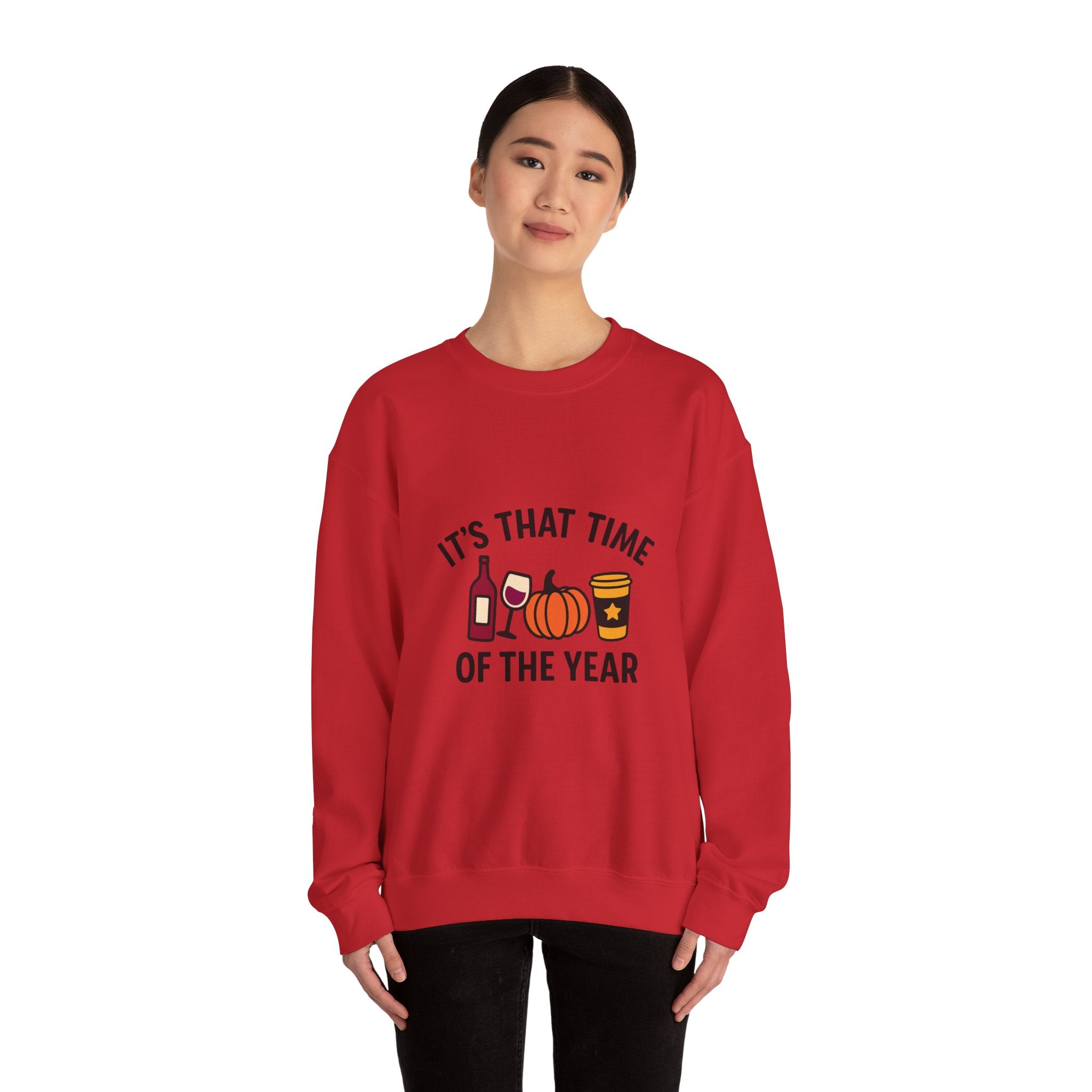 Fall Vibes Sweatshirt - Cozy Autumn Sweater, Seasonal Gift, Thanksgiving Apparel, Pumpkin Spice Lover, Casual Everyday Wear