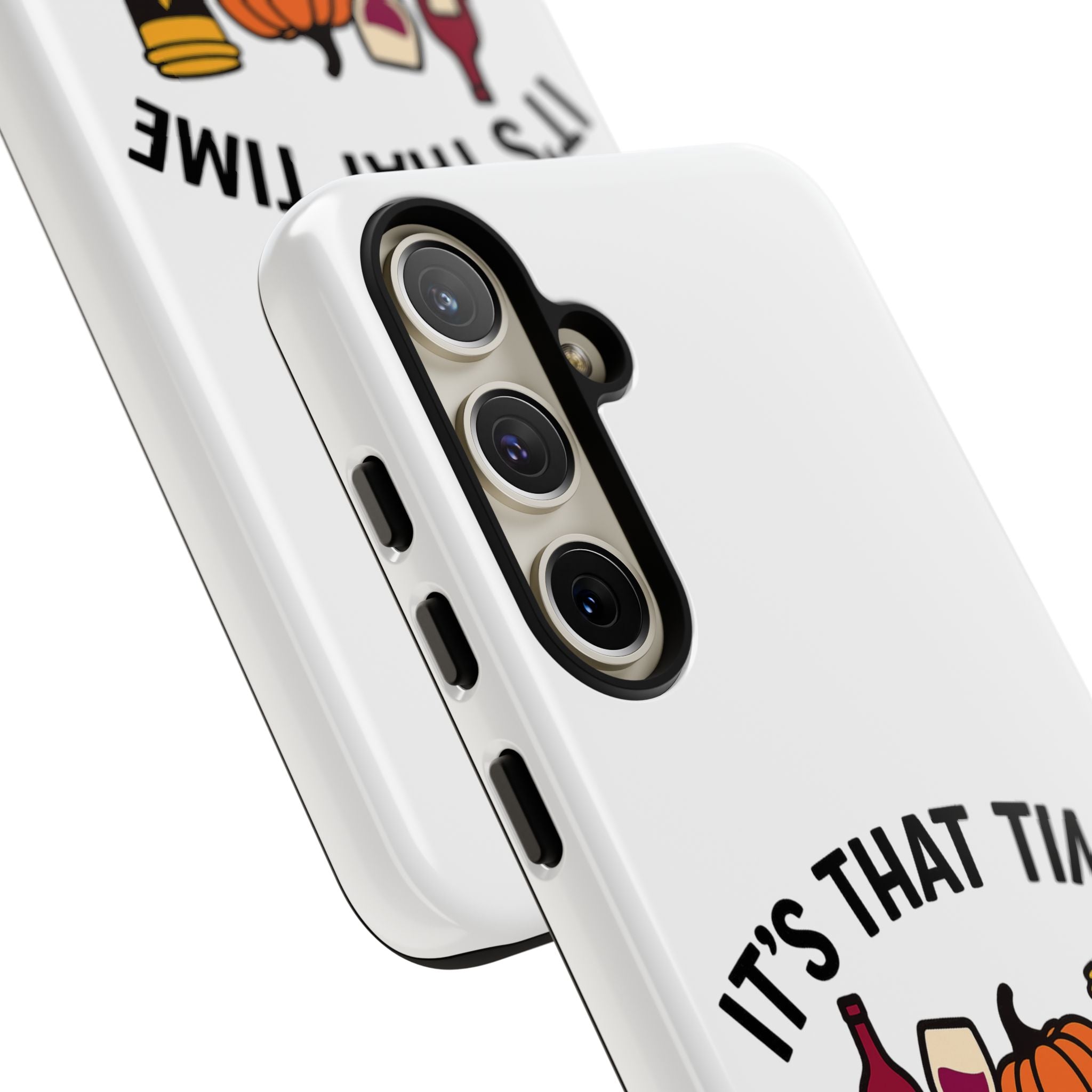 Festive Phone Case for Fall, It's That Time of the Year, Autumn Phone Cover, Seasonal Gift, Halloween Accessories, Harvest Design