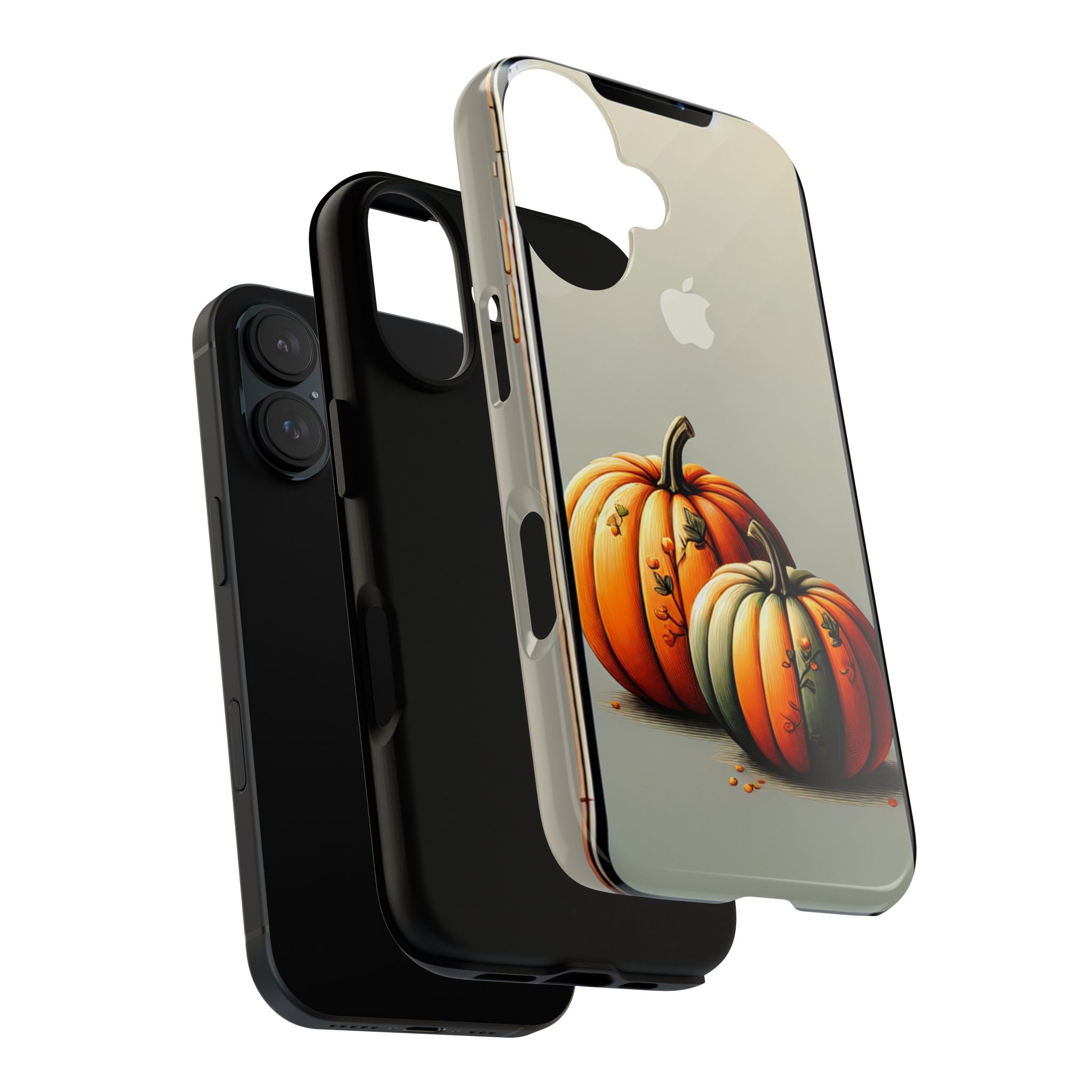 Pumpkin Phone Case, Fall Decor Accessory, Autumn Gift, Halloween Decoration, Cozy Vibes for All Occasions