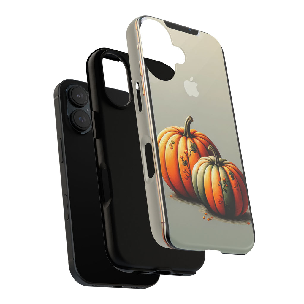 Pumpkin Phone Case, Fall Decor Accessory, Autumn Gift, Halloween Decoration, Cozy Vibes for All Occasions