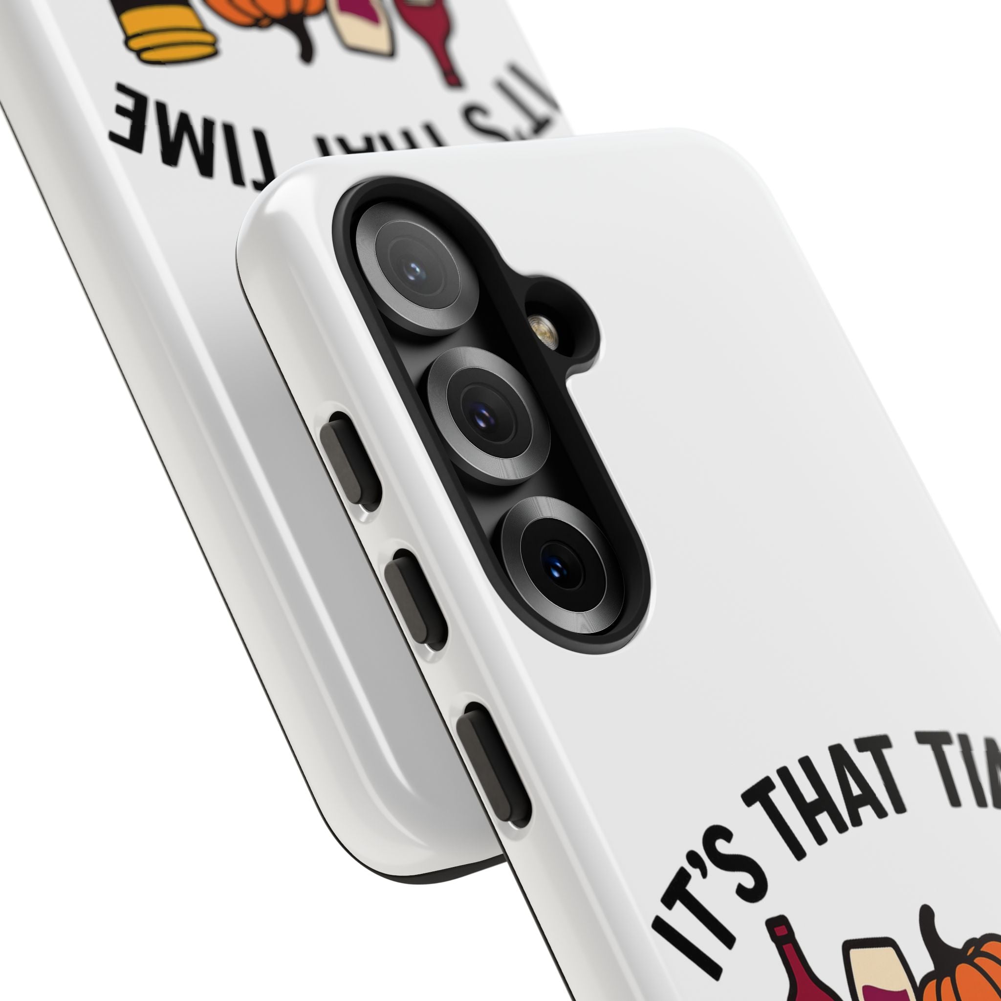Festive Phone Case for Fall, It's That Time of the Year, Autumn Phone Cover, Seasonal Gift, Halloween Accessories, Harvest Design