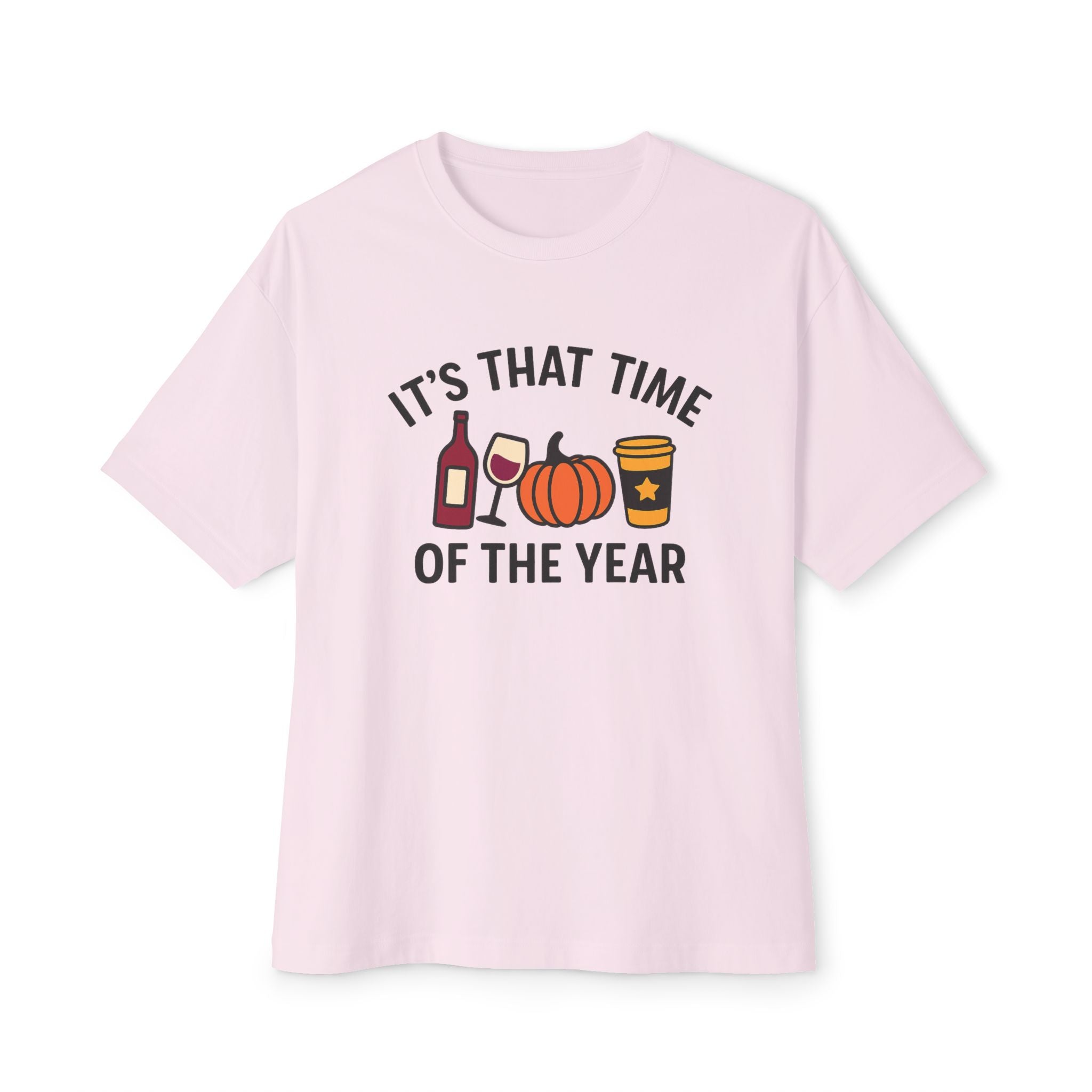 Autumn Vibes Boxy Tee - Perfect for Fall Celebrations, Halloween, Cozy Gatherings, Thanksgiving, and Casual Outings, Wine Lover Gift