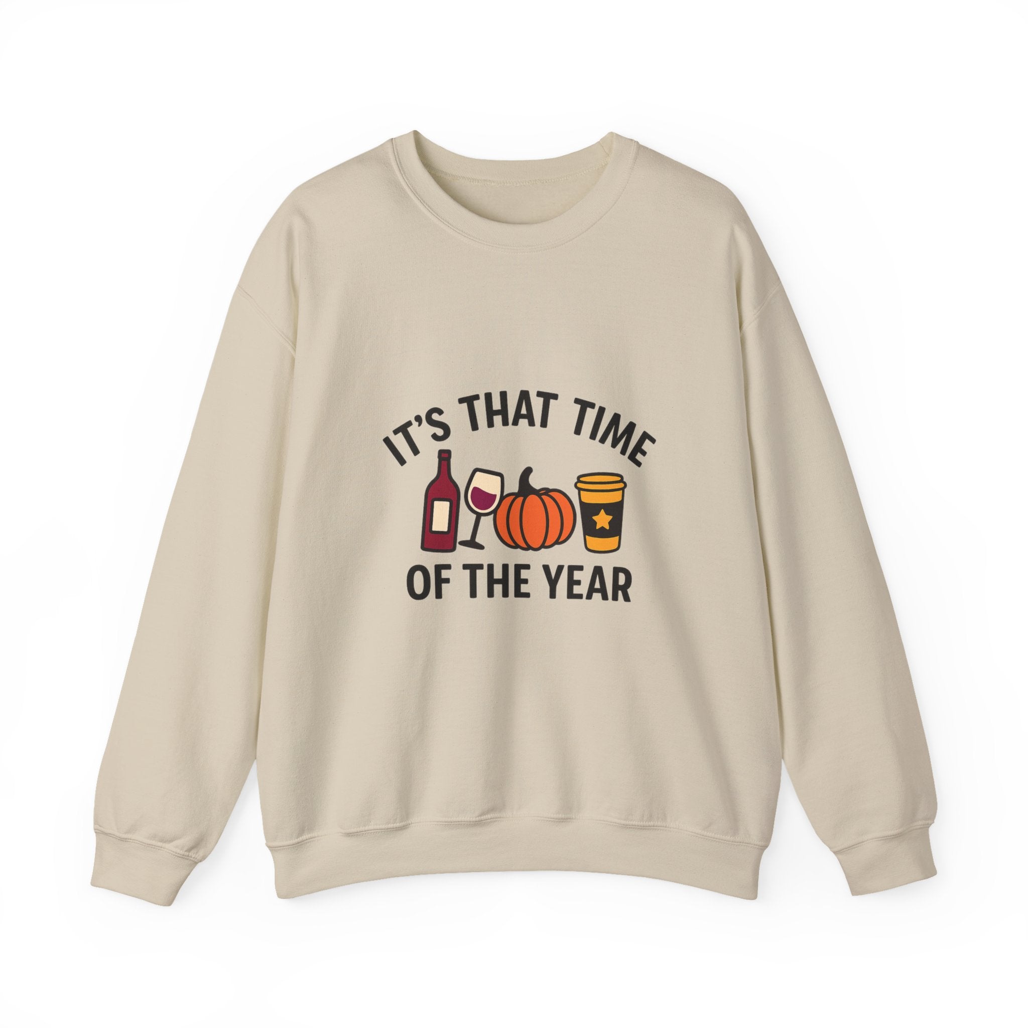 Fall Vibes Sweatshirt - Cozy Autumn Sweater, Seasonal Gift, Thanksgiving Apparel, Pumpkin Spice Lover, Casual Everyday Wear