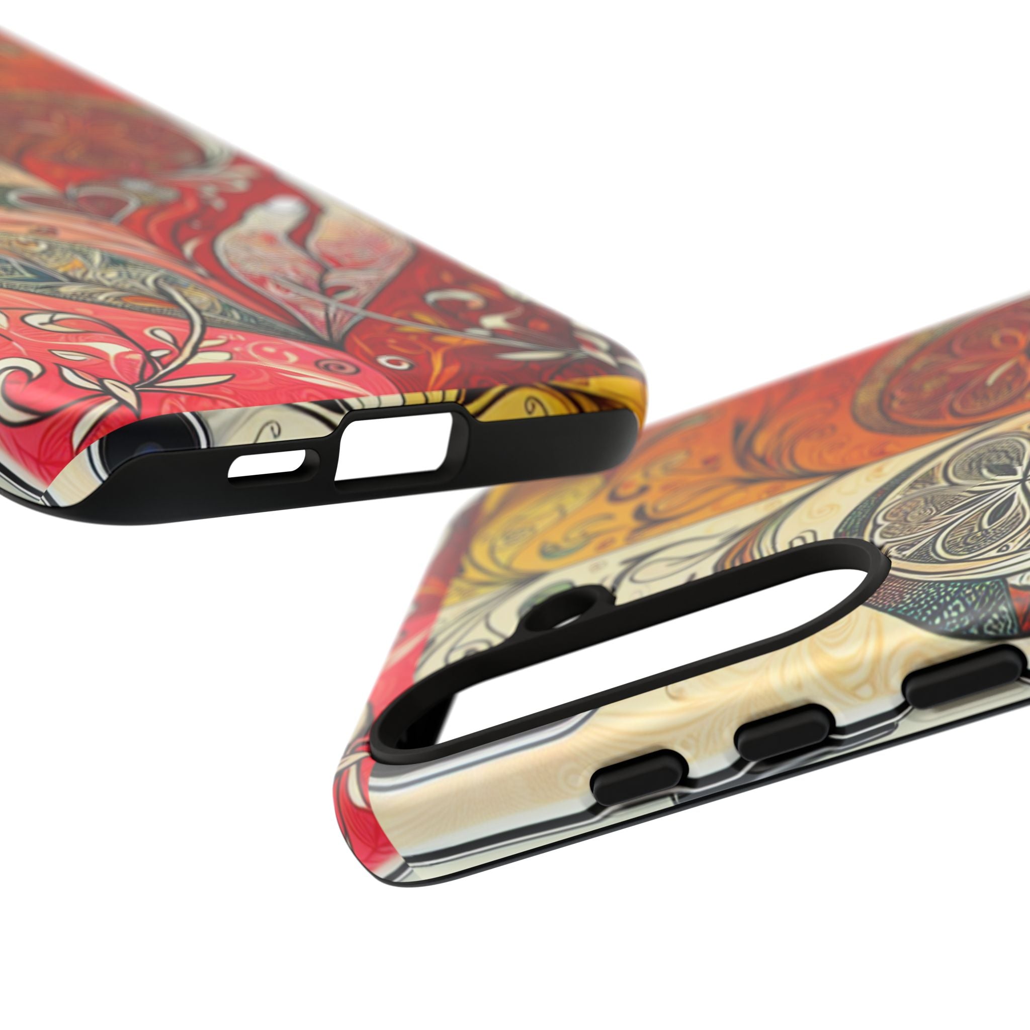 Colorful Artistic Phone Case for Tough Love, Gifts for Art Lovers, Unique Smartphone Accessories, Valentine's Day Gift