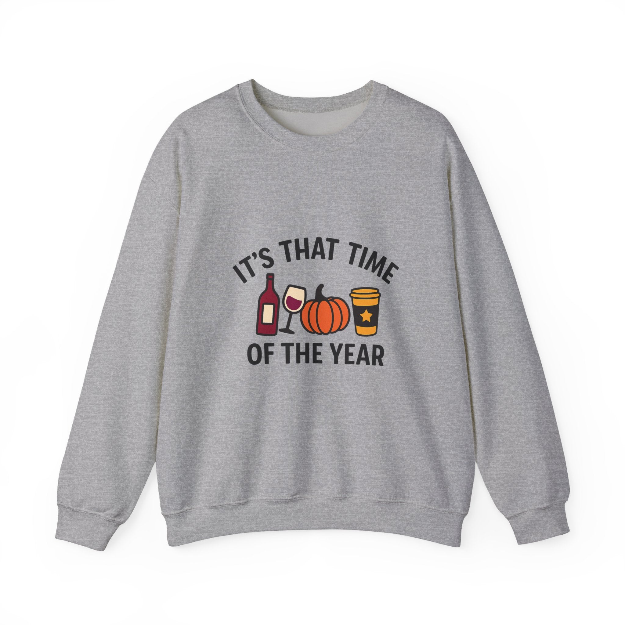 Fall Vibes Sweatshirt - Cozy Autumn Sweater, Seasonal Gift, Thanksgiving Apparel, Pumpkin Spice Lover, Casual Everyday Wear