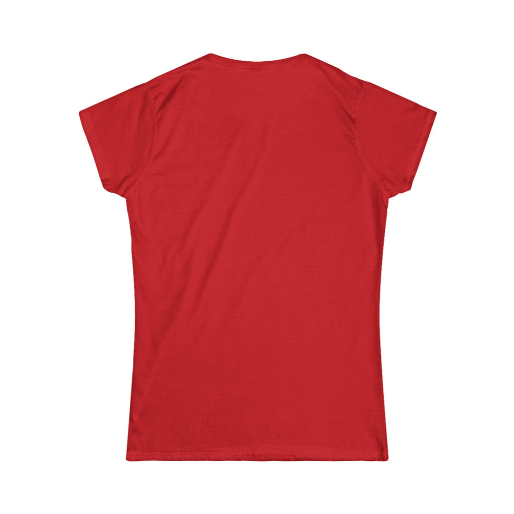 Festive Women's Softstyle Tee - Perfect for Fall Gatherings, Halloween Parties, Cozy Wine Moments, Seasonal Celebrations, Autumn Vibes