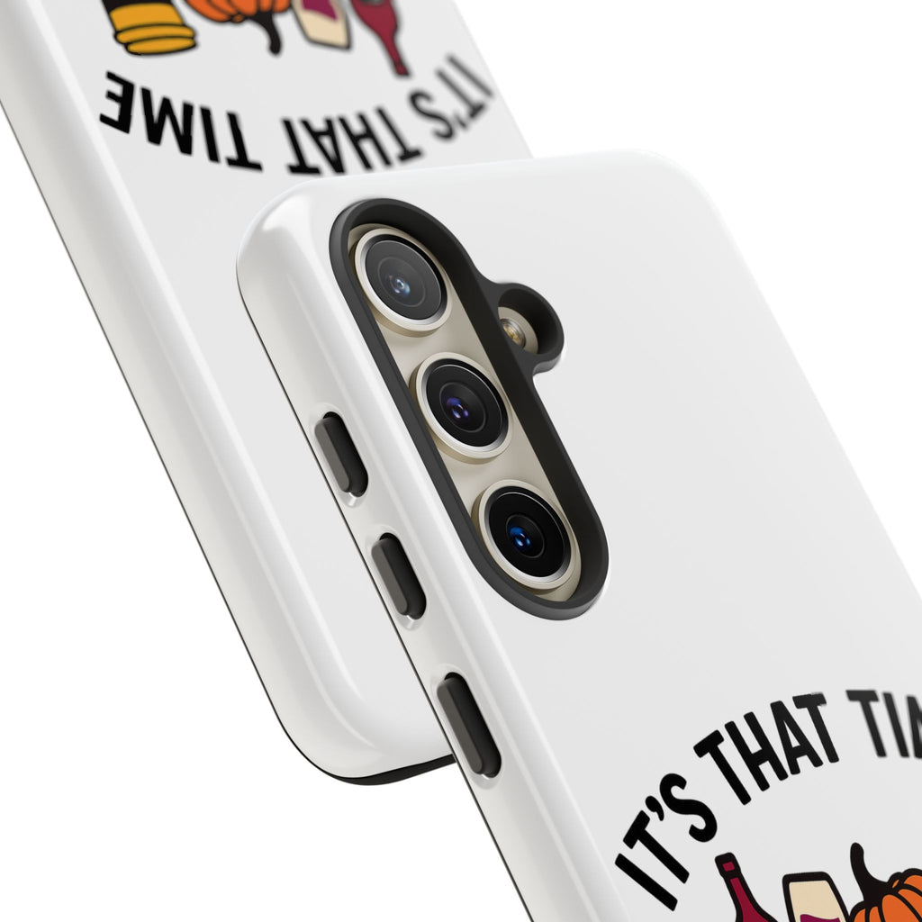 Festive Phone Case for Fall, It's That Time of the Year, Autumn Phone Cover, Seasonal Gift, Halloween Accessories, Harvest Design