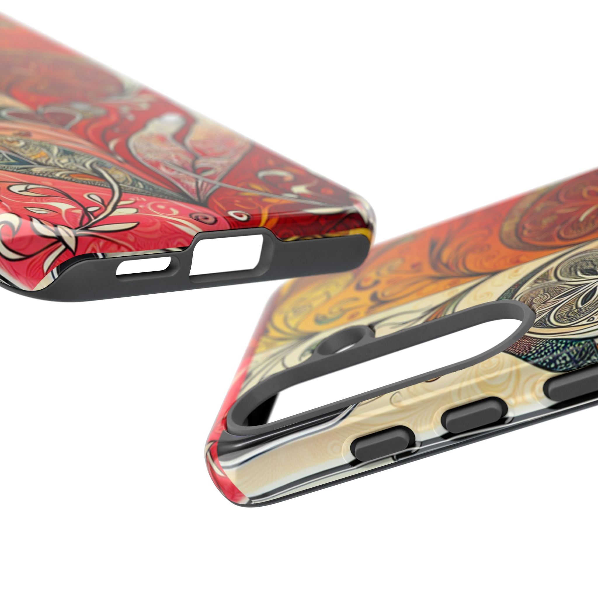 Colorful Artistic Phone Case for Tough Love, Gifts for Art Lovers, Unique Smartphone Accessories, Valentine's Day Gift