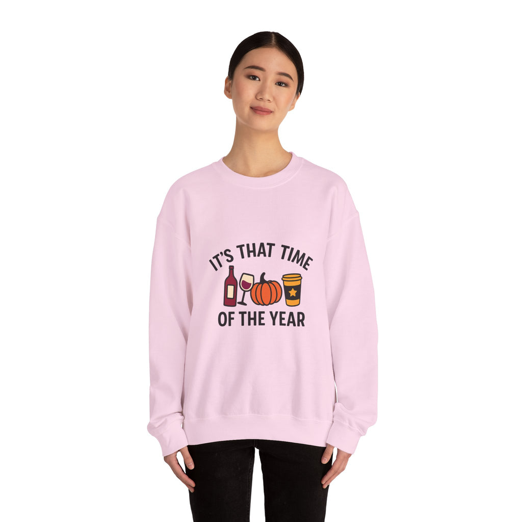 Fall Vibes Sweatshirt - Cozy Autumn Sweater, Seasonal Gift, Thanksgiving Apparel, Pumpkin Spice Lover, Casual Everyday Wear