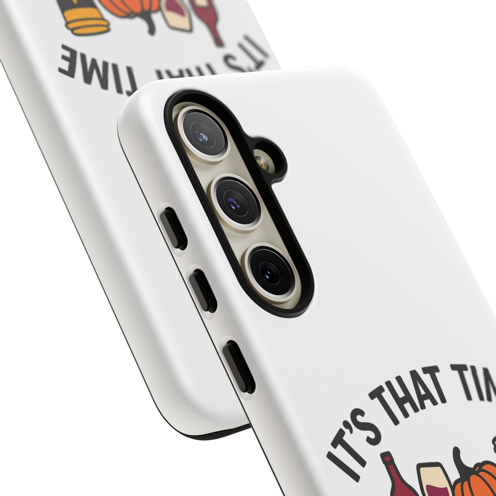 Festive Phone Case for Fall, It's That Time of the Year, Autumn Phone Cover, Seasonal Gift, Halloween Accessories, Harvest Design