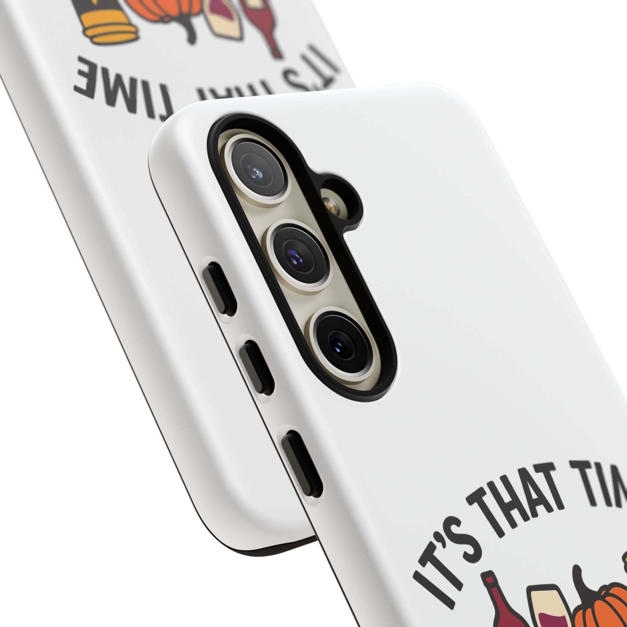 Festive Phone Case for Fall, It's That Time of the Year, Autumn Phone Cover, Seasonal Gift, Halloween Accessories, Harvest Design